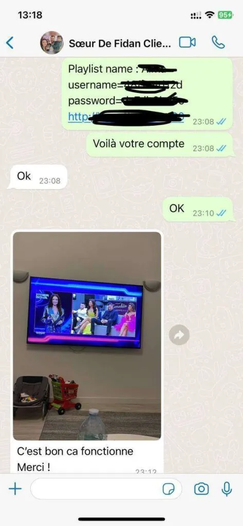 AlwaysTivi IPTV WhatsApp setup screenshot 6